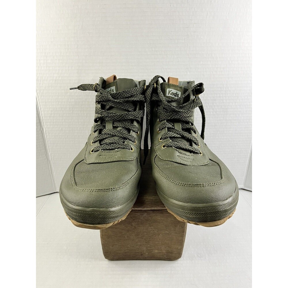 Keds WF65494 Womens Scout Thinsulate Splash Round Toe Green Boots Size 11